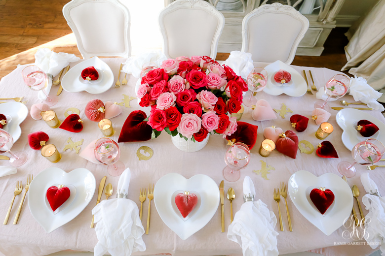 Queen of Hearts Valentine's Day Table - Randi Garrett Design